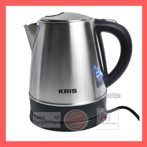 Jual Teko Listrik Kris 1 2 Ltr Pemanas Air Teko Stainless Shopee