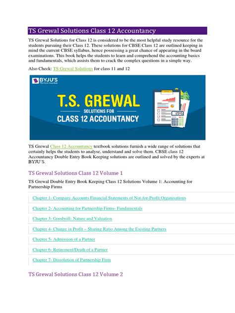 ts grewal accountancy class  book