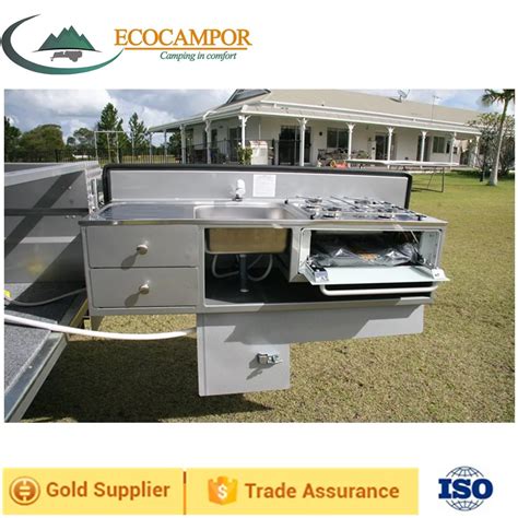 Custom Camper Trailer Sliding Kitchen/stainless Steel Kitchen - Buy ...