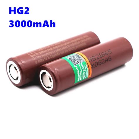 100 Original 18650 Battery For LG HG2 18650 Lithium Battery 3 7V 3000