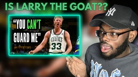 IS LARRY THE GOAT TRASH TALKER Larry Bird Trash Talking REACTION