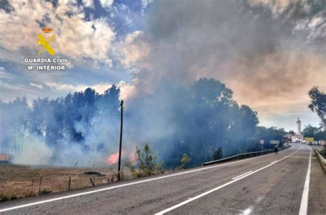 Dos investigados por un incendio forestal que llegó a calcinar 6 ha de