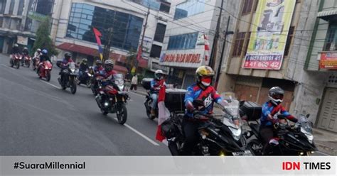 Gelar Konvoi Merdeka Bikers Honda Kobarkan Semangat Persatu