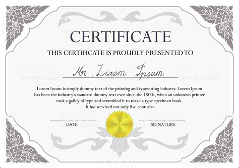 Art Certificate Template Free – Thegreenerleithsocial.org