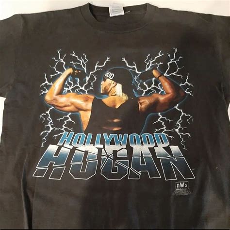 1998 Vintage 90s Hulk Hogan T Shirt Size L Nwo Wwf Wcw Gem