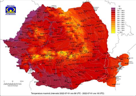 Caniculă record Într un oraș din Bihor a fost cea mai caldă zi din