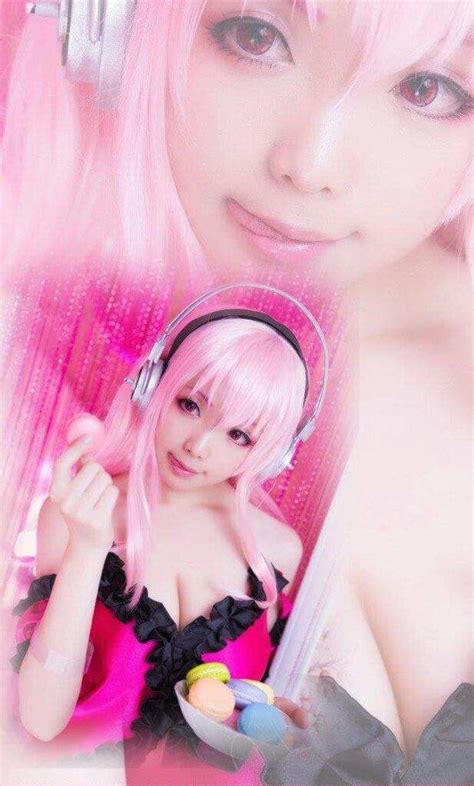 Super Sonico SoniAni Super Sonico The Animation Cosplay By