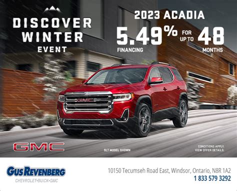 The 2023 GMC Acadia Gus Revenberg Chevrolet Buick GMC In Windsor