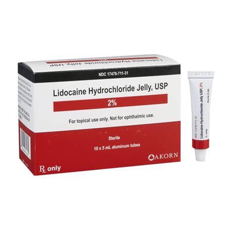 Lidocaine Hcl 2 Jelly 5 Ml Suprememed