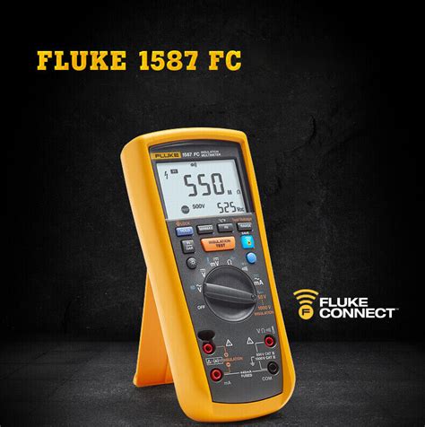 Fluke Fc True Rms Megohmmeter Insulation Resistance Tester And