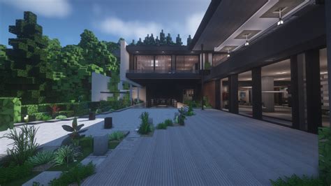 Modern mansion map minecraft - farelas