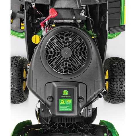 John Deere S140 48 In 22 Hp V Twin Gas Riding Lawn Mower Bg21274 At