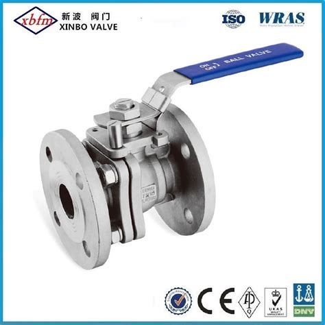 DIN Flanged Ball Valve With Direct Mounting Pad China DIN Flanged