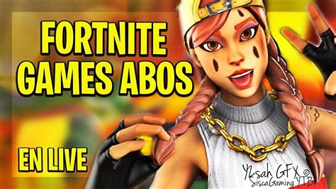 Live Sur Fortnite FR Game Abos Chill Avec Vous Venez Discuter