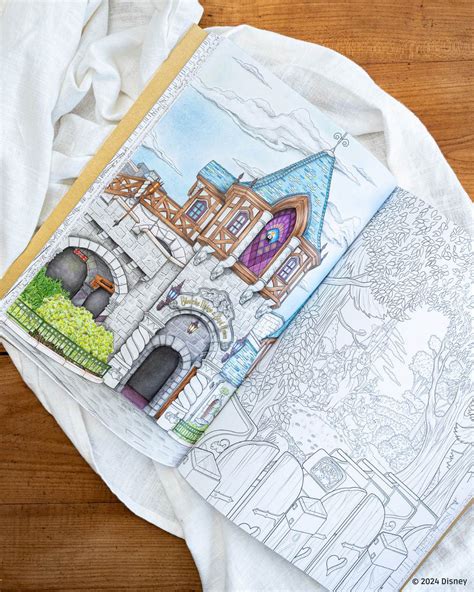 Disneyland Paris Releases Hachette Art Th Rapie Coloring Book