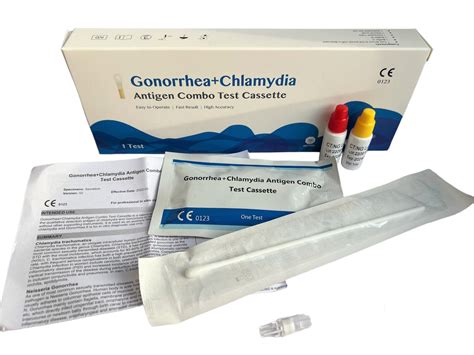 Chlamydia Gonorrhea Test Male Or Female Swab Tests Sti Std Kit Test