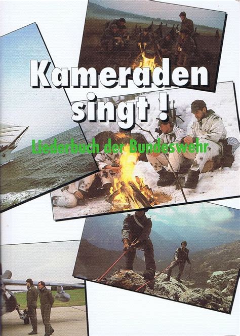 Kameraden Singt Liederbuch Der Bundeswehr F Hrungsstab Der