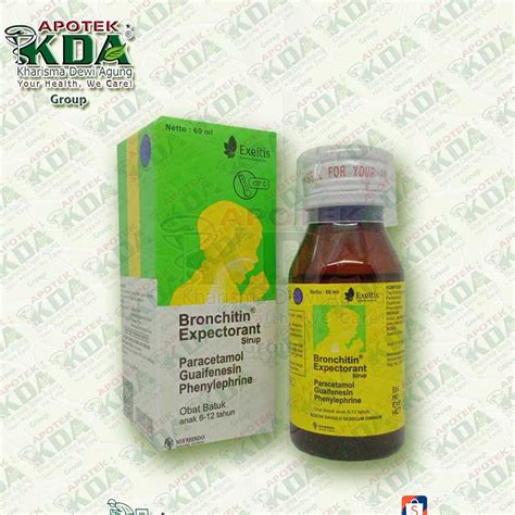 Jual BRONCHITIN SIRUP 60 ML Shopee Indonesia