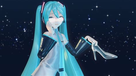 【mmddl】 シンデレラ Cinderella Giga First Night Remix【yyb Default 初音ミク