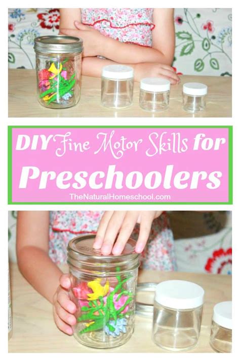 DIY Fine Motor Skills for Preschoolers - The Natural Homeschool