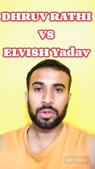 Dhruv Rathe Vs Elvish Yadav 😁 Dhruvrathee Elvishyadav Elvishyadavvlogs