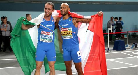 Ceccarelli Medaglia D Oro Agli Europei Di Atletica Indoor Batte