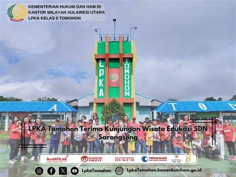 Lpka Tomohon Terima Kunjungan Wisata Edukasi Sdn Sarongsong Kumparan