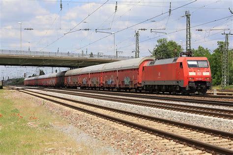 DB Cargo 152 132 7 Mercedes Autozug Graben Neudorf Flickr