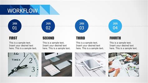 Blue Business Powerpoint Template Slidemodel