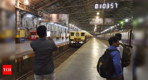 Mumbai Train Services To Be Affected Due To Mega Block On Wr Cr On