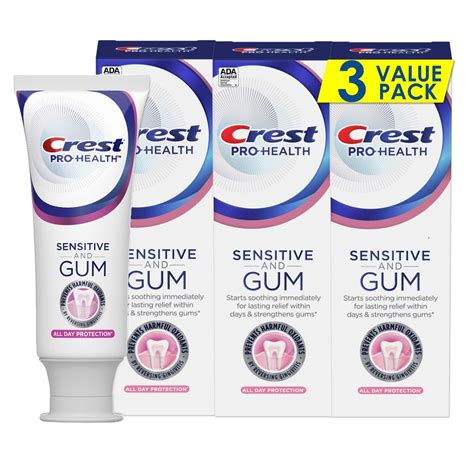 Crest Pro Health Gum And Sensitivity Sensitive Toothpaste All Day Protection 3 7