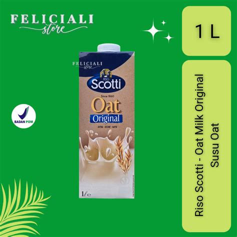 Jual Riso Scotti Oat Milk Original Susu Oat Liter Shopee