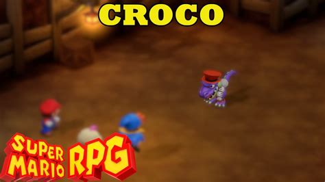 Croco Super Mario RPG Remake Boss Fight YouTube