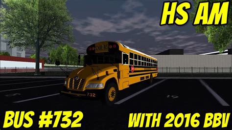 Rigs Of Rods HS AM With 2016 Bluebird Vision Bus 732 YouTube