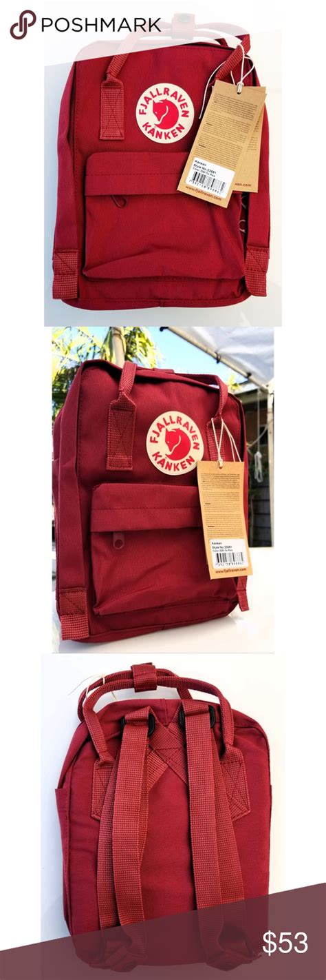 Fjallraven Kanken Backpack Ox Red Mini Fjallraven Kanken Kanken Backpack Fjallraven Kanken