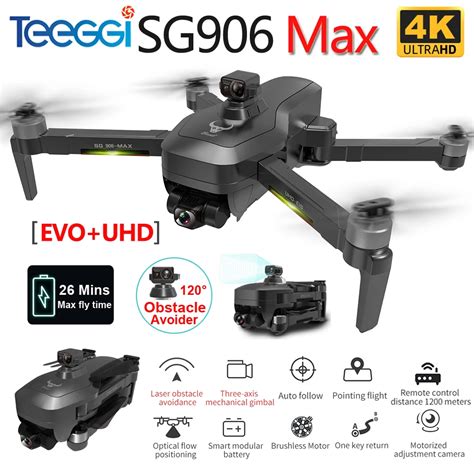 ZLL SG906 PRO 2 PRO2 SG906 MAX GPS Drone With 4K HD Camera 3 Axis