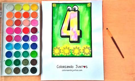 40 Dibujos De Los Números Del 1 Al 10 Para Colorear ¡gratis Coloreando Juntos