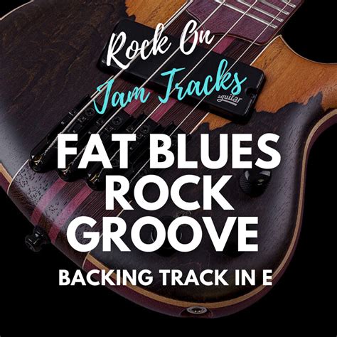 Fat Blues Rock Groove Guitar Backing Track In E Minor Rock On Jam Tracks