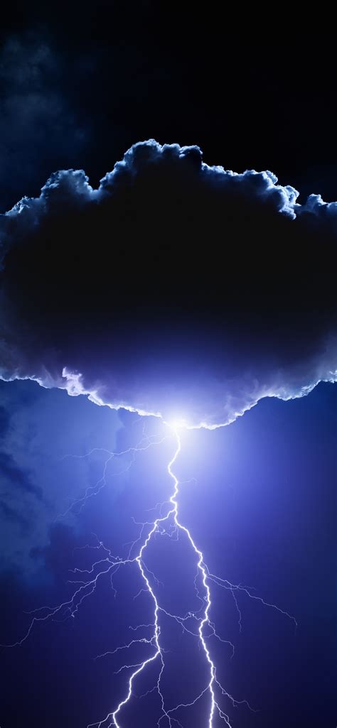 Wallpaper Clouds, storm, lightning 3840x2160 UHD 4K Picture, Image