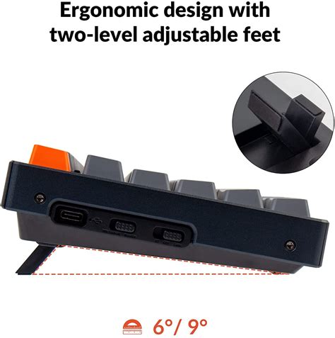 Keychron K Full Size Layout RGB Hot Swappable Mechanical Keyboard For Mac Windows