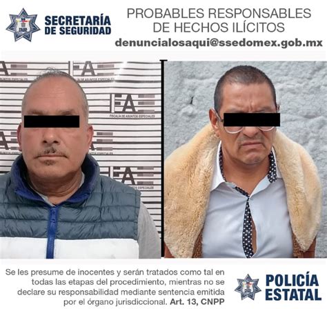 Detienen A Dos Sujetos Posiblemente Implicados En Los Delitos De