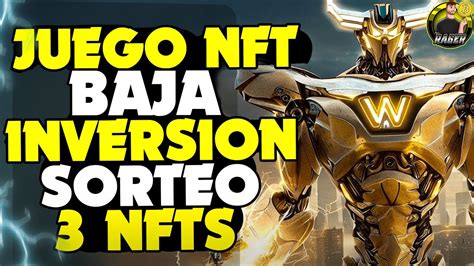 NUEVO JUEGO NFT PAGANDO BAJA INVERSIÓN CLICK TO EARN SORTEO 3