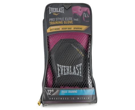 Everlast Woman Pro Style Elite Pink 12 Oz World Fitness