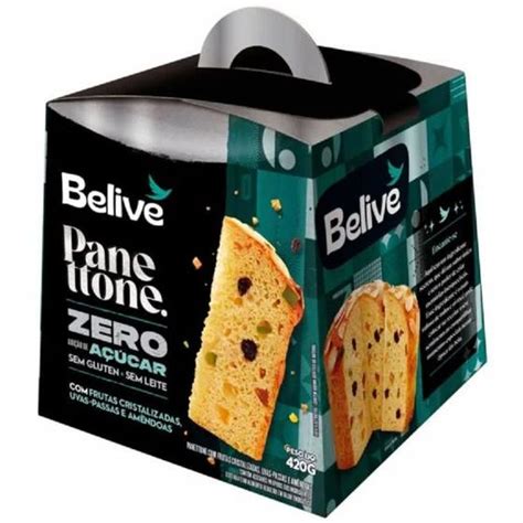 Panettone De Frutas Zero A Car Gl Ten Lactose G Belive