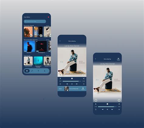 Music Player Ui Design On Behance