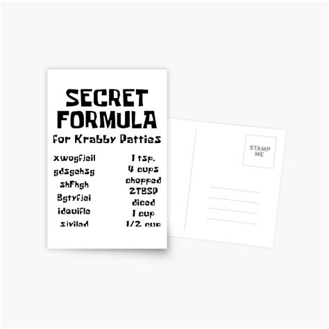 Secret Formula Sticker By Edisr00 Redbubble