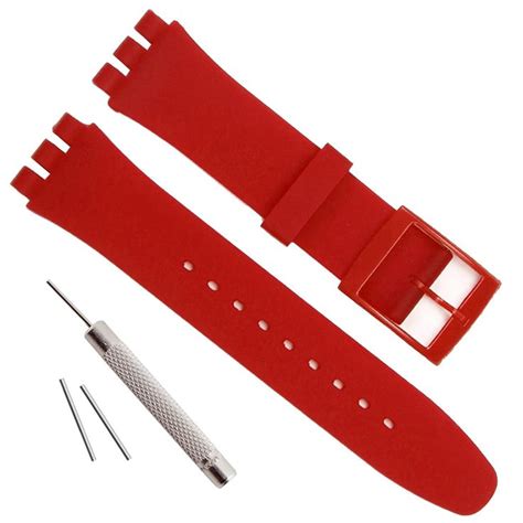 Replacement Waterproof Silicone Rubber Watch Strap Watch Band For