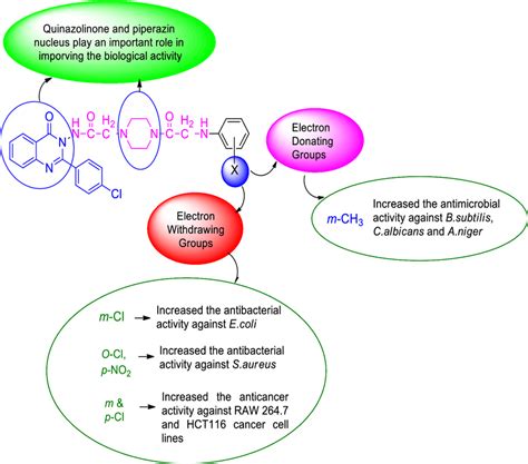 Structure Activity Relationship Study Of The Synthesized Compounds