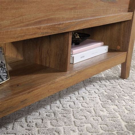 Sauder Dakota Pass Engineered Wood Lift Top Coffee Table In Natural Finish