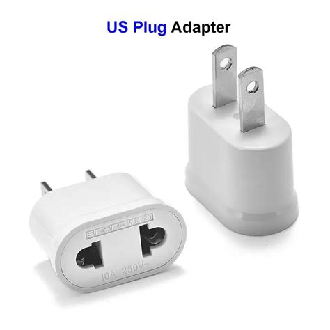 Adapter Wtyczki Zasilaj Cej Us Eu Au Gniazdo Europejskie Wtyczka Ue Do